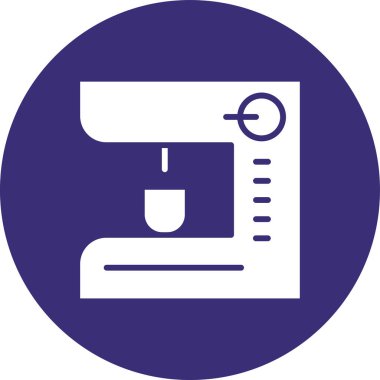 Vektör dikiş makinesi simgesini