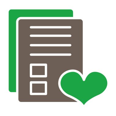 aşk kalp vektör simgesi