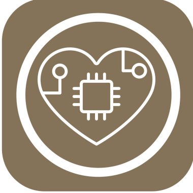 Cep telefonunun vektör simgesi, vektör illüstrasyonu