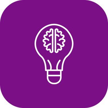 Vektör Beyin simgesi illüstrasyonu