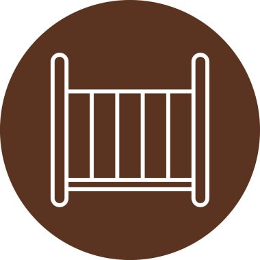 Tahta bir sandalyenin vektör çizimi