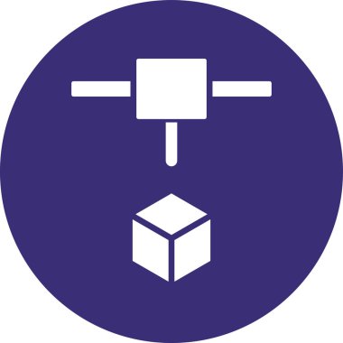 kutu simgesi vektör illüstrasyonu