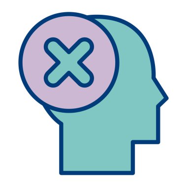 Sorun var. Web simgesi basit illüstrasyon