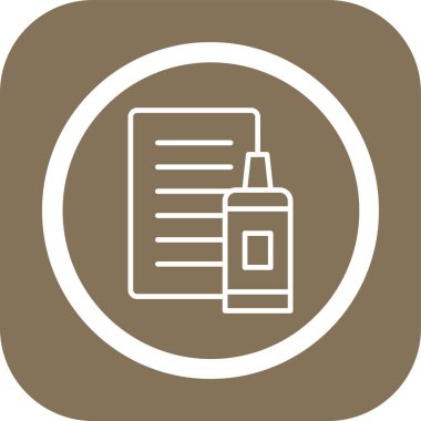 Vektör belgesi Simge illüstrasyonu