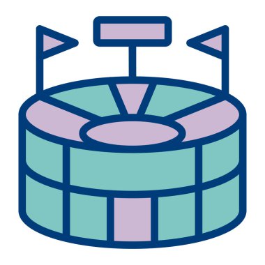 seo modern simgesinin vektör illüstrasyonu