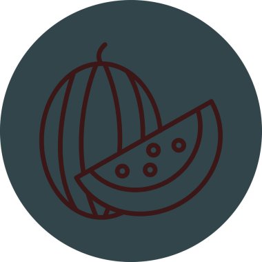 kabak ikonu vektör illüstrasyonu