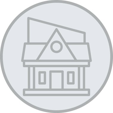 Yapı simgesinin vektör illüstrasyonu