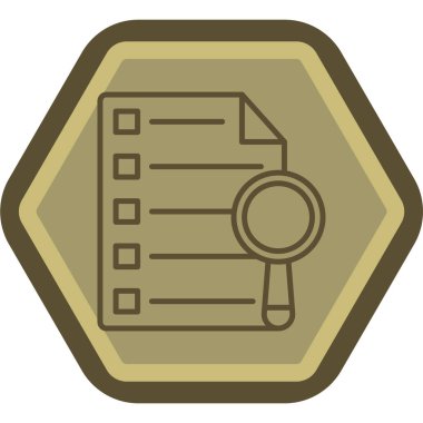 veri analiz vektörü modern illüstrasyon, simge