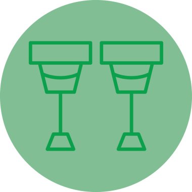 Gıda simgesinin vektör illüstrasyonu