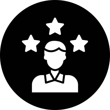 Ödül vektör simgesi. Basit resimleme