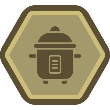 Gıda simgesinin vektör illüstrasyonu