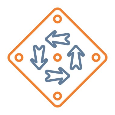 ok simgesi vektör illüstrasyonu