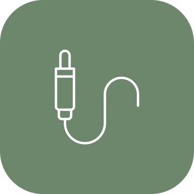 Benzersiz dolgu vektör çizgisi simgesi