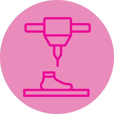 Modern bir simgenin vektör illüstrasyonu