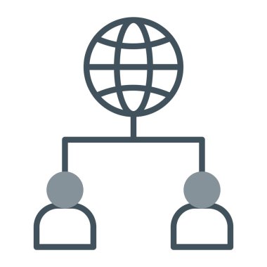 genel ağ bağlantı simgesi