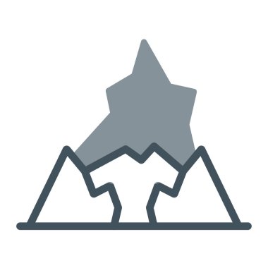 vektör kamp çadırı simgesi