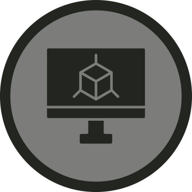 seo modern simgesinin vektör illüstrasyonu