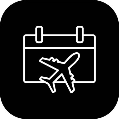 Kişisel ve ticari kullanım için vektör seyahat simgesi...