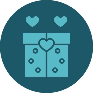 hediye kutusu vektör simgesi