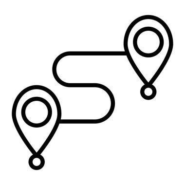 konum pin simgesi, özet biçimi