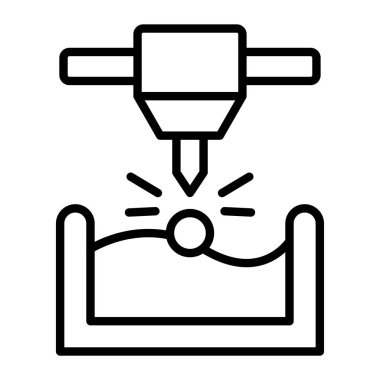 Kahve makinesi simgesi, taslak biçimi