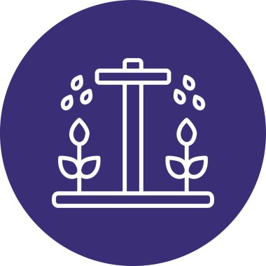 Modern simgenin vektör illüstrasyonu