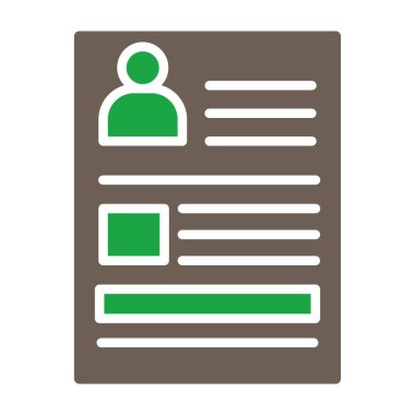 kullanıcı profili simgesinin. vektör çizim