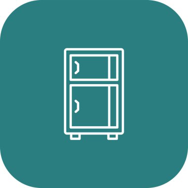 Modern b 'nin vektör illüstrasyonu eksik simgesi