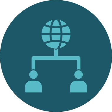 seo modern simgesinin vektör illüstrasyonu