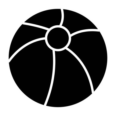 Beyaz simgenin vektör illüstrasyonu