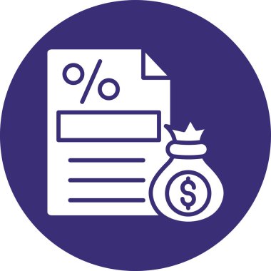 Bill simgesi, vektör çizimi