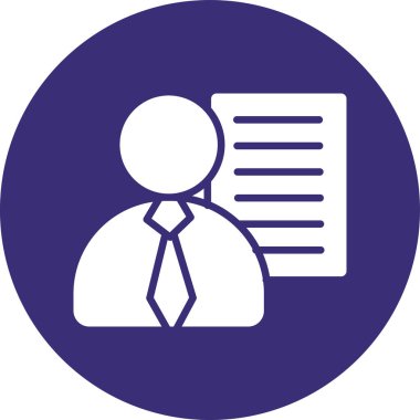 iş ve ofis simgesi vektör illüstrasyonu