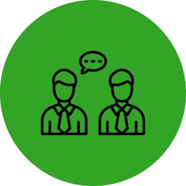 İş ve finans simgesinin vektör illüstrasyonu