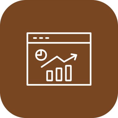 seo modern simgesinin vektör illüstrasyonu