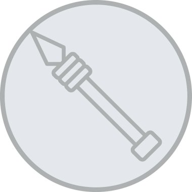 Beyaz arkaplanda vektör simgesi izole edildi