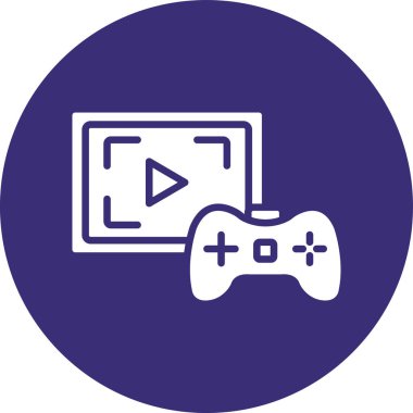 vektör oyun simgesi çizimi