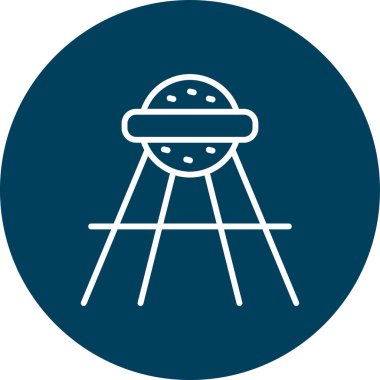 Gıda simgesinin vektör illüstrasyonu