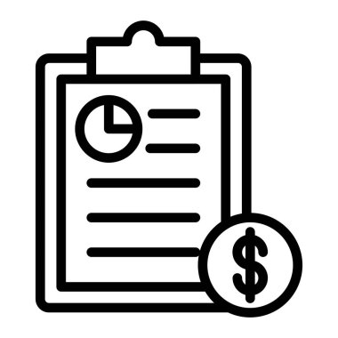 Mali rapor simgesi, özet biçimi