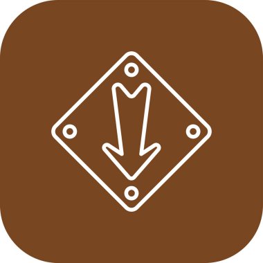 Projeniz için ok yönü simgesi