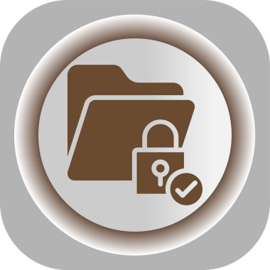 kilit simgesi, vektör illüstrasyonu