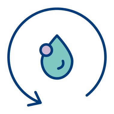 Bırak. Web simgesi basit illüstrasyon