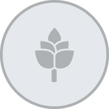 Buğday. Web simgesi basit illüstrasyon