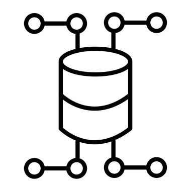 ağ paylaşım simgesi çizimi