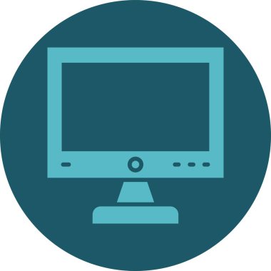 Bilgisayar simgesi. düz dizayn. 10 saniye.