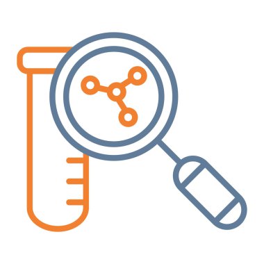 vektör büyüteç ve arama simgesi