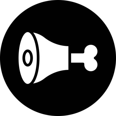 Hoparlör simgesi, vektör illüstrasyonu