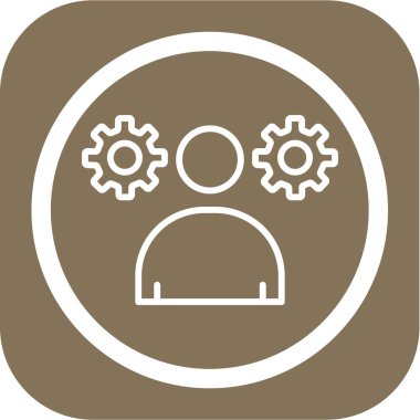 vector settings icon illustration