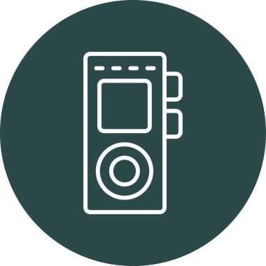 Modern simgenin vektör illüstrasyonu