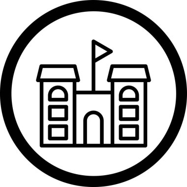 Vektör illüstrasyonu, simge ögesi arkaplanı