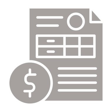 finansal simge vektör illüstrasyonu